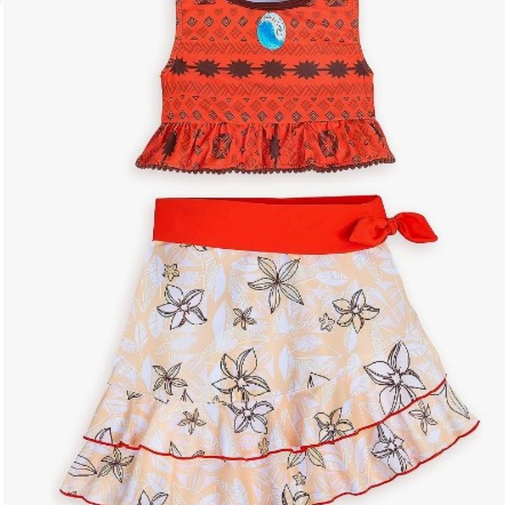 Disney Moana Deluxe Swim Set for Girls